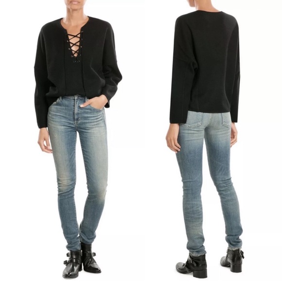 Vince Cashmere Laced Pullover - Picture 7 of 7